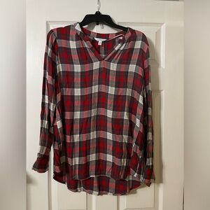 Women’s long sleeve dress top.